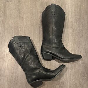 Black Madden Girl cowboy boots